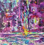 Magenta Aqua Dream - Posted on Saturday, February 7, 2015 by Cynthia Mahlberg