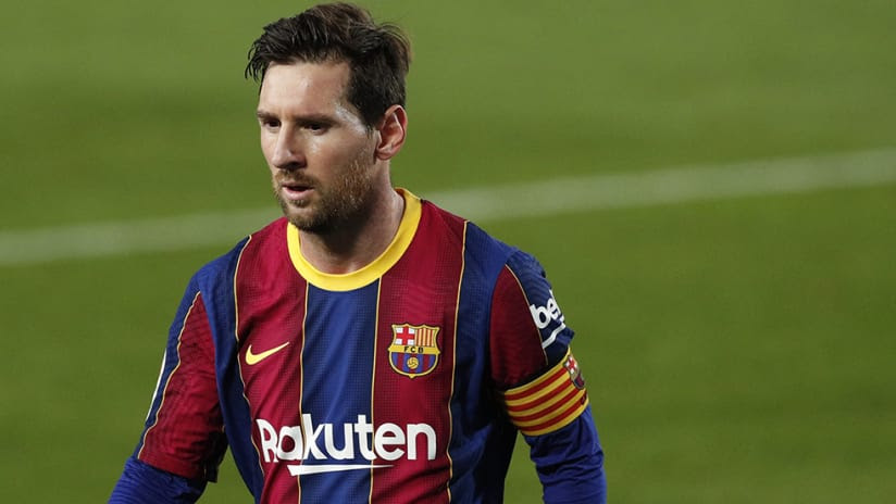 Lionel Messi - FC Barcelona - tight shot