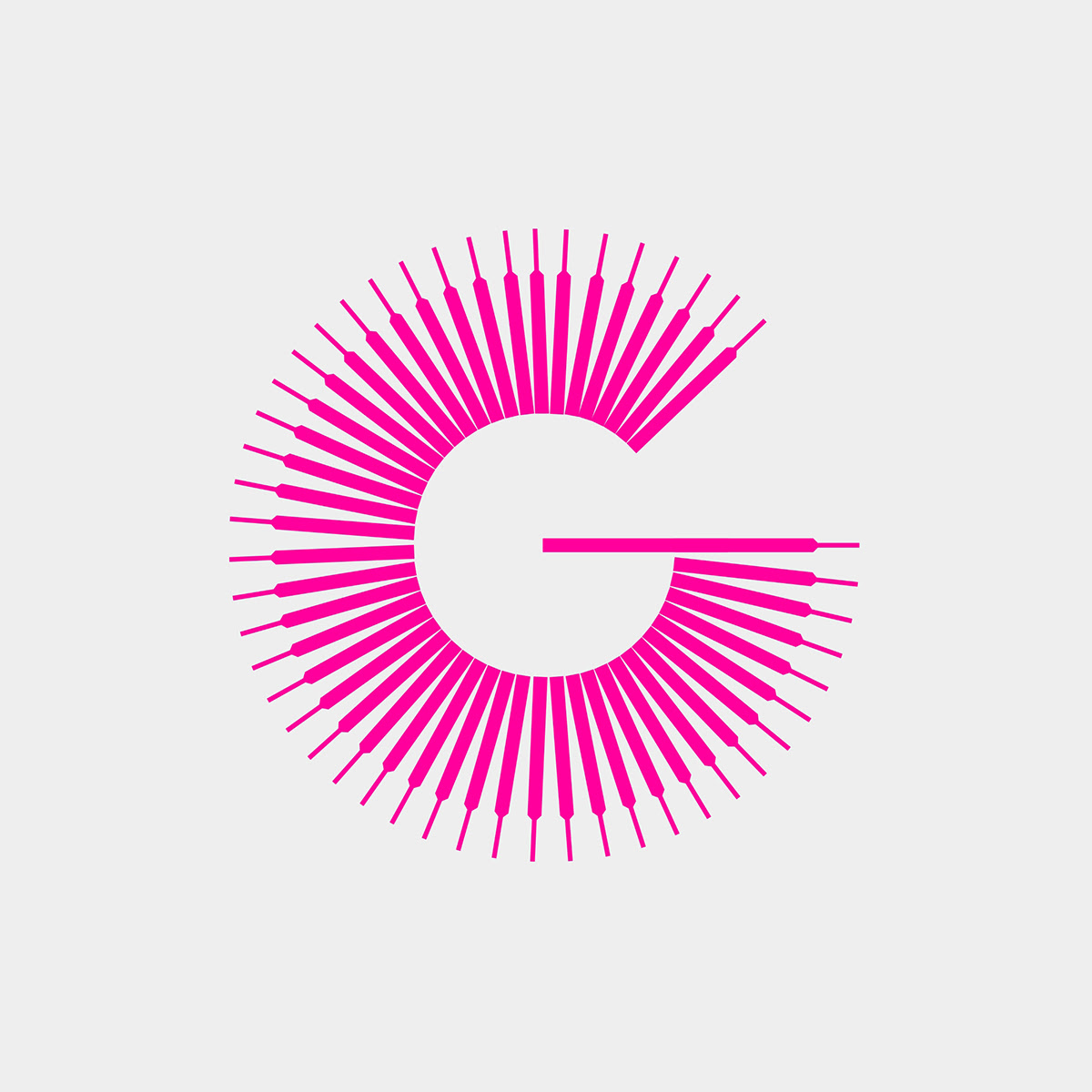 pink letter G