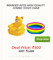 Branded Intex
High Quality Combo Teddy Chair/hello kitty chair and Baby Pool