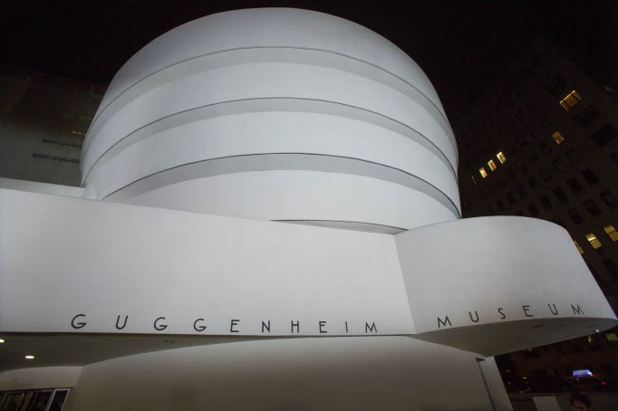 Exterior of the Solomon R. Guggenheim