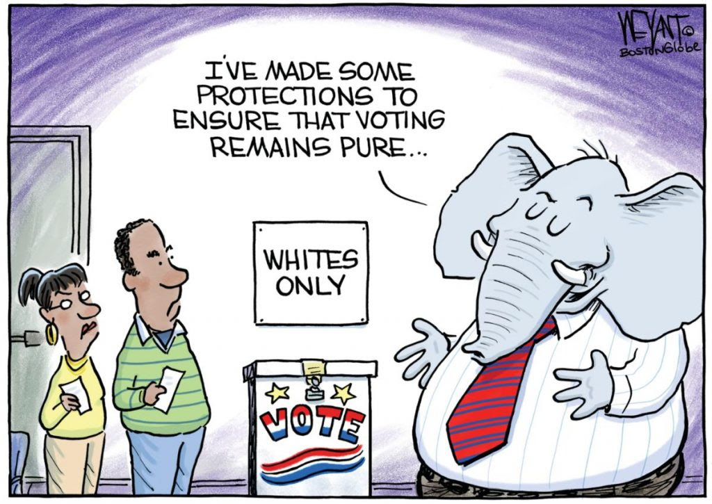 Republicans deny minorities their voting power