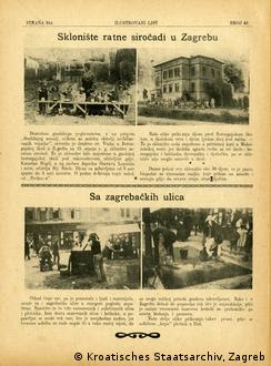  Isječak iz Ilustrovanog lista 1916. govori o životu u Zagrebu