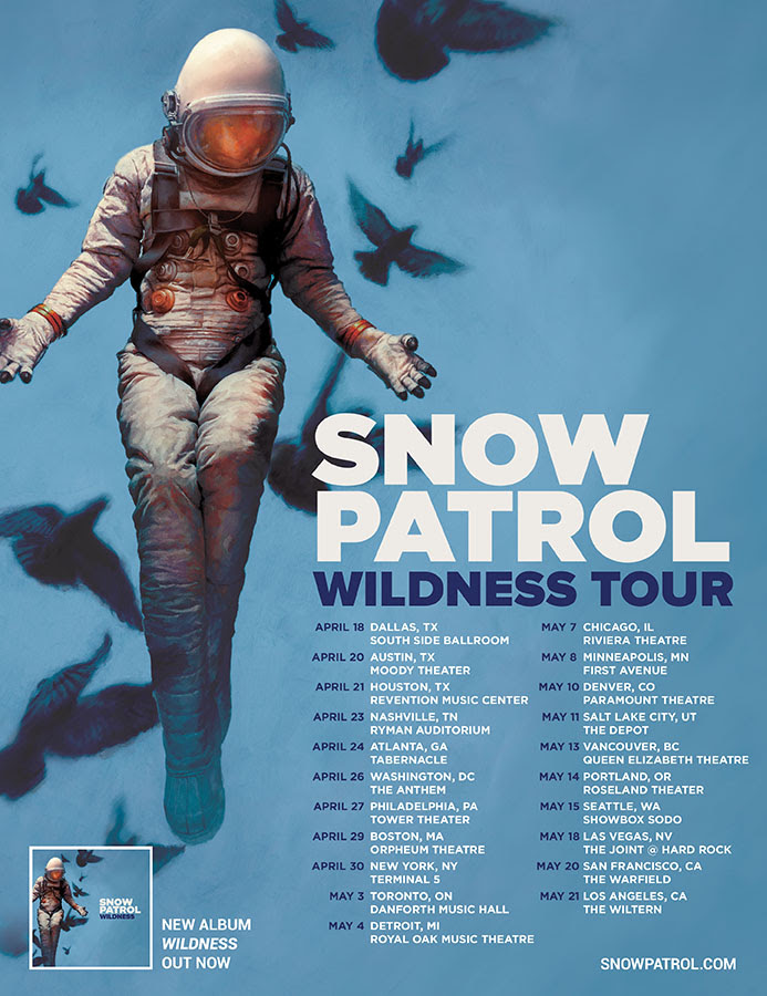 Snow Patrol Announce North American Headline Tour • WithGuitars
