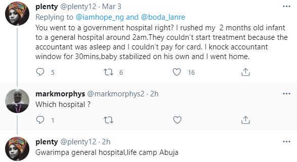  Nigerian lady went to the hospital for an emergency but what the nurses told her would leave you in shock
