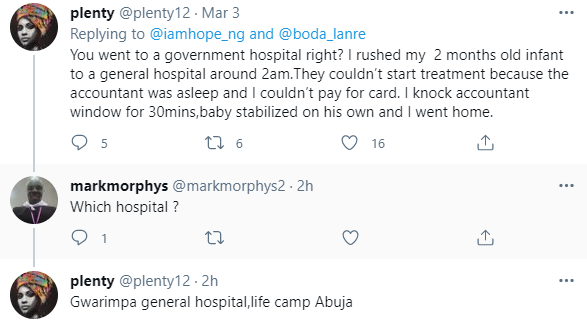 Nigerian lady went to the hospital for an emergency but what the nurses told her would leave you in shock