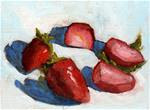 Strawberries in a Circle - Posted on Friday, March 13, 2015 by Marlene Lee