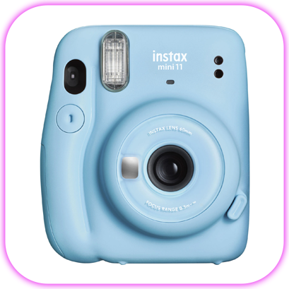 Fujifilm Instax mini 11 kamera, kék