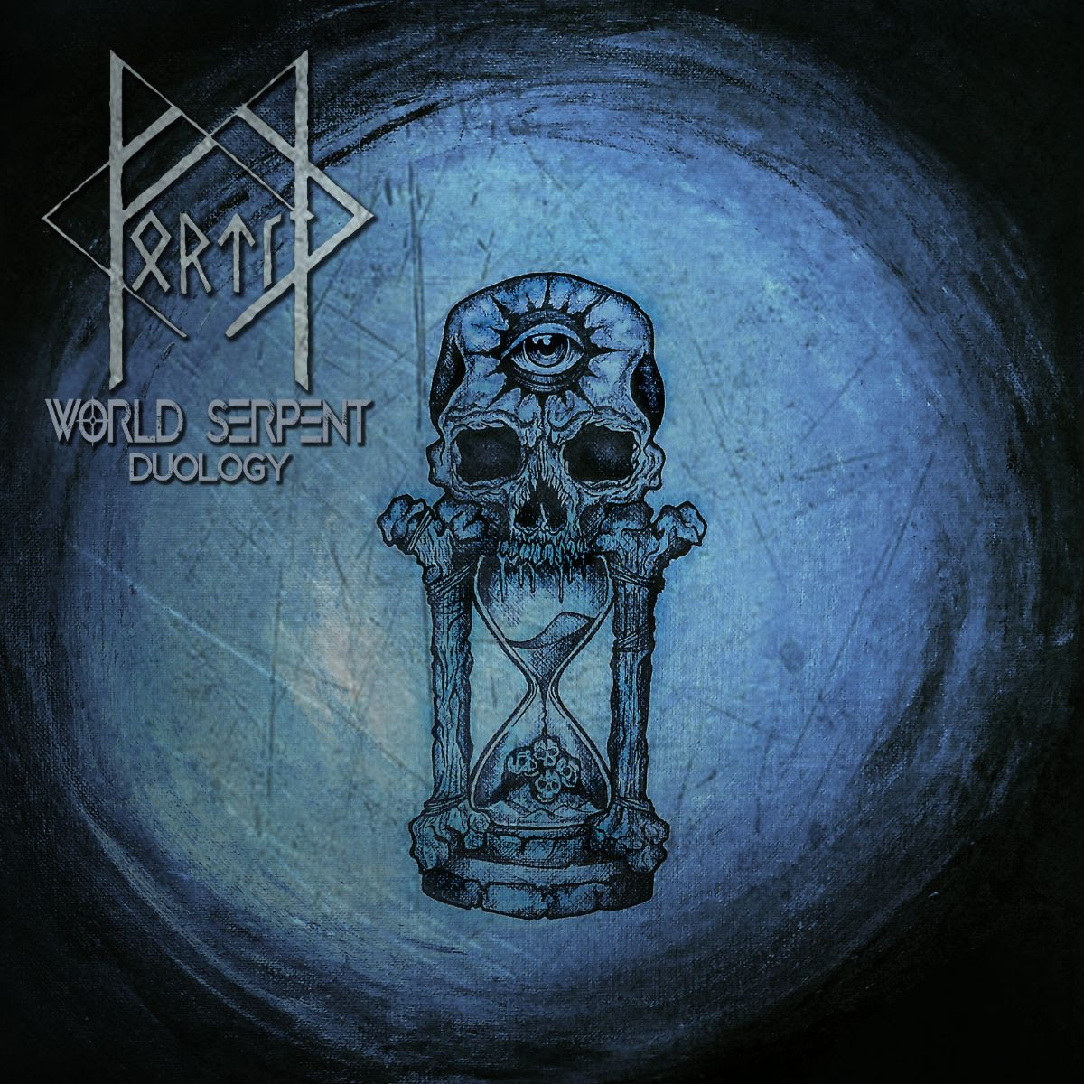 FORTÍÐ album cover "World Serpent"