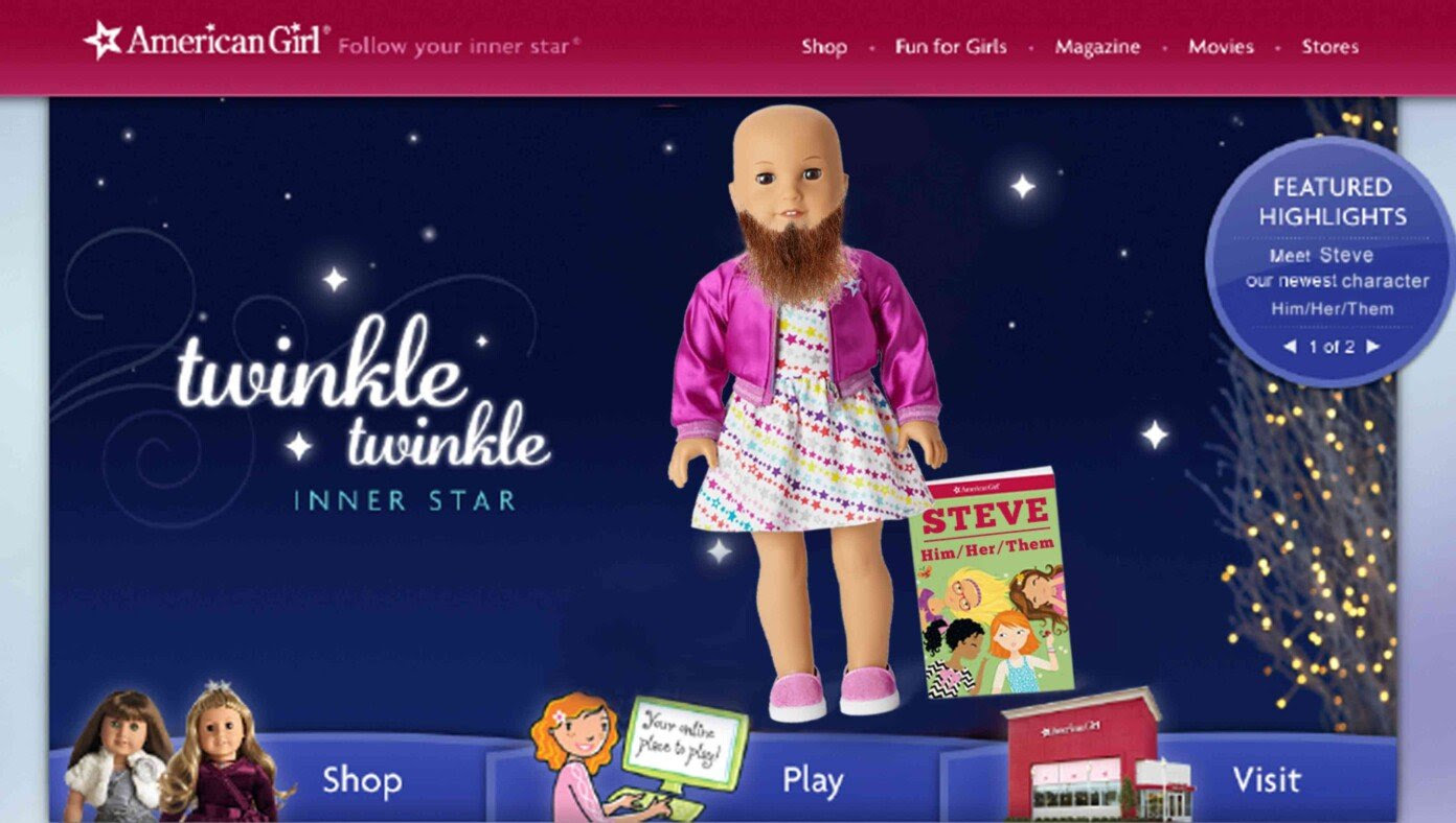 Customers Unenthused By Latest American Girl Doll 'Steve'