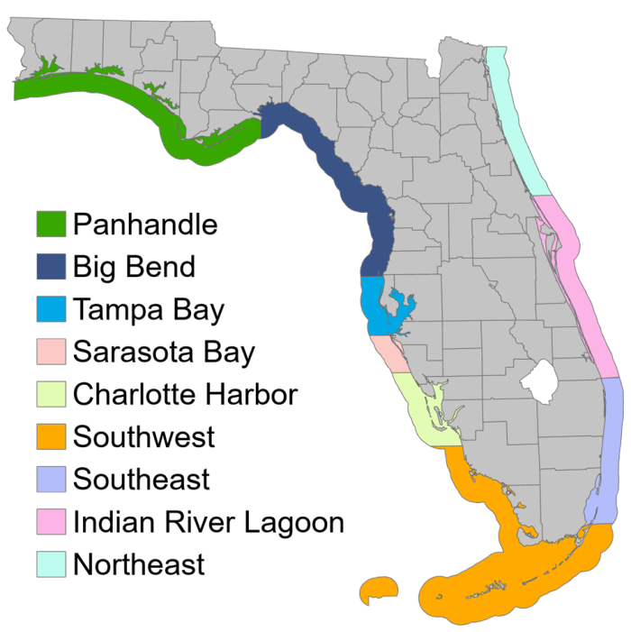 map of redfish management regions map of redfish management regions