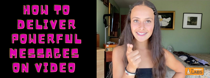 Five pro tips on presenting better on video. Ideal for your ZOOM fundraisers and campaign events.