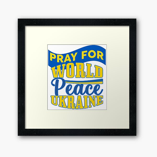 Pray For World Peace Ukraine Statement, RBSSG