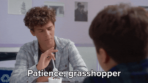 Patience Calm Down GIF by Brat TV Patience Calm Down GIF by Brat TV