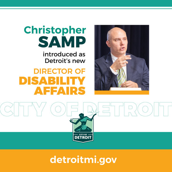Chris Samp Disability Affairs Director