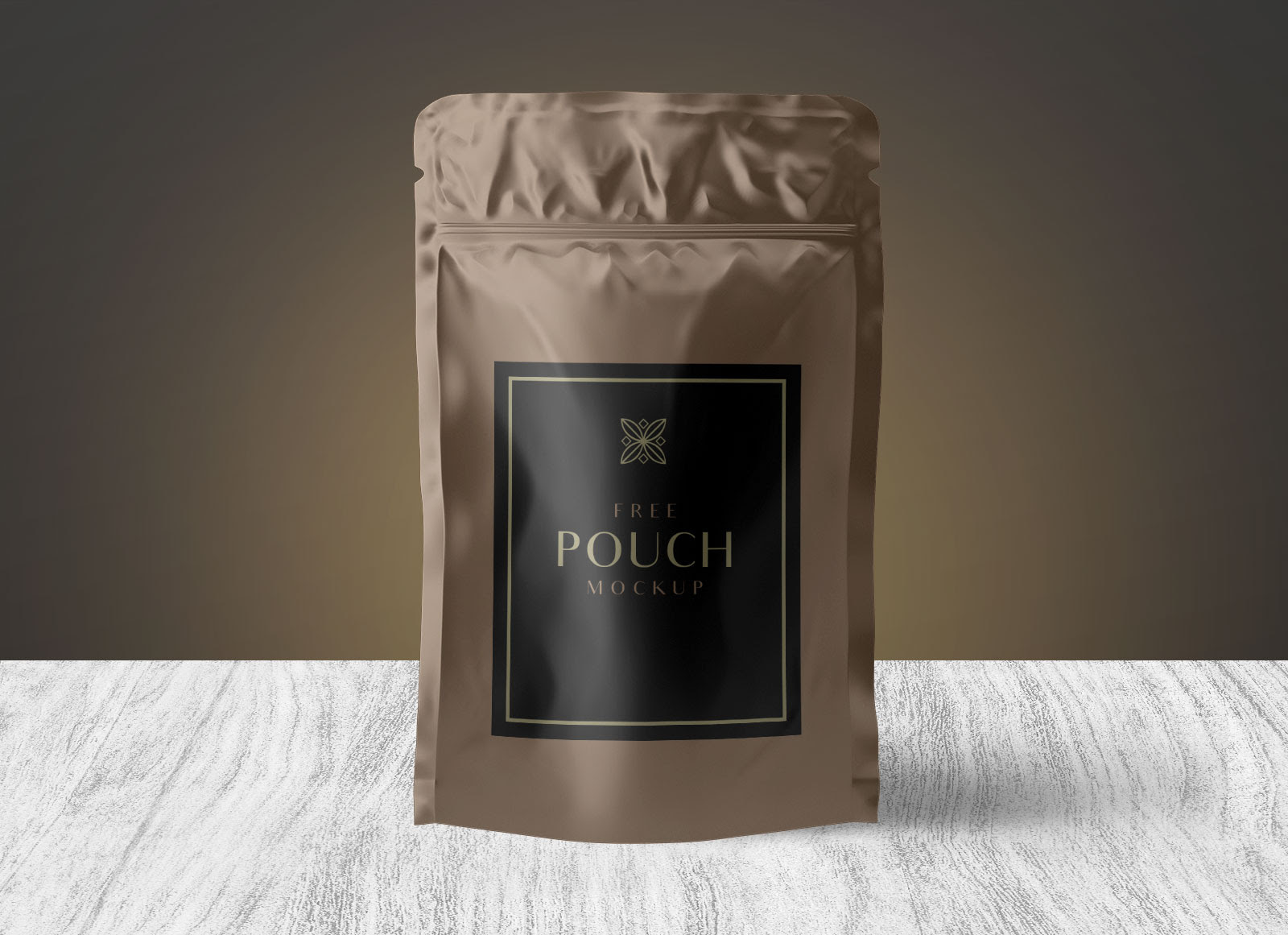 Free Standing Foil Pouch Packaging Mockup PSD Good Mockups