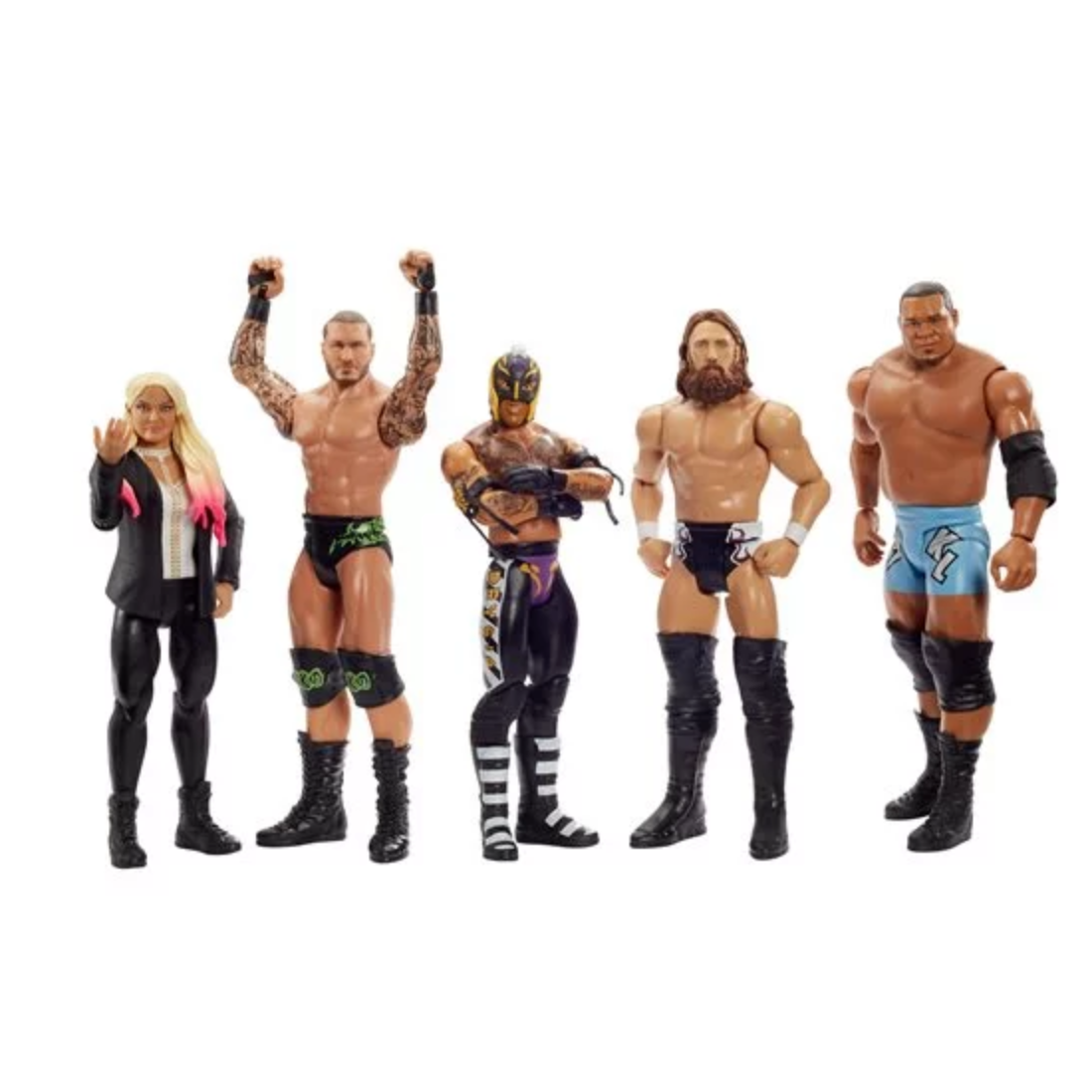Image of WWE Basic Figure Series 104 - Complete Set of 5 - JANUARY 2020