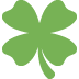 Trébol de cuatro hojas 🍀