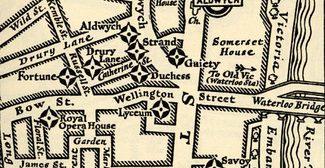 A map of Covent Garden