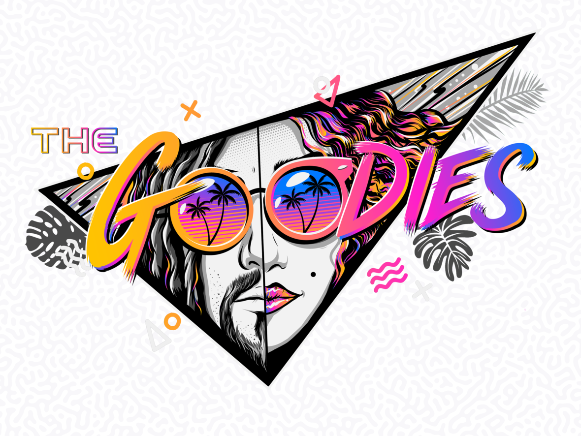 The Goodies Face Logo