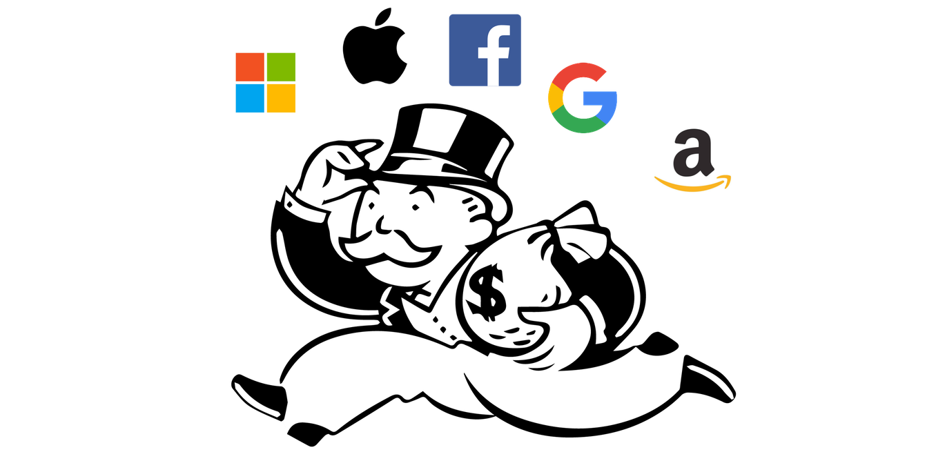 Big Tech' isn't one big monopoly – it's 5 companies all in different  businesses
