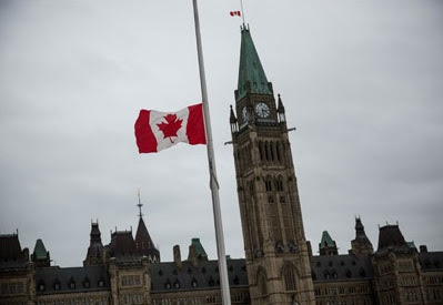 Canada to Fingerprint Foreign Travelers Canada-HalfMast