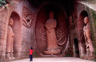 Statues at Leshan, China