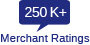 200K+ Merchant Rating