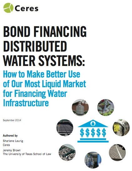 Bond Financing Report Cover