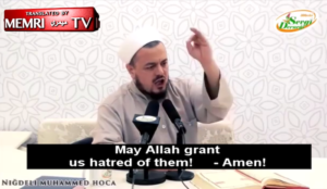 Muslim cleric: “I am raising my son to be a high-quality enemy of the Jews and a fantastic enemy of the Christians”