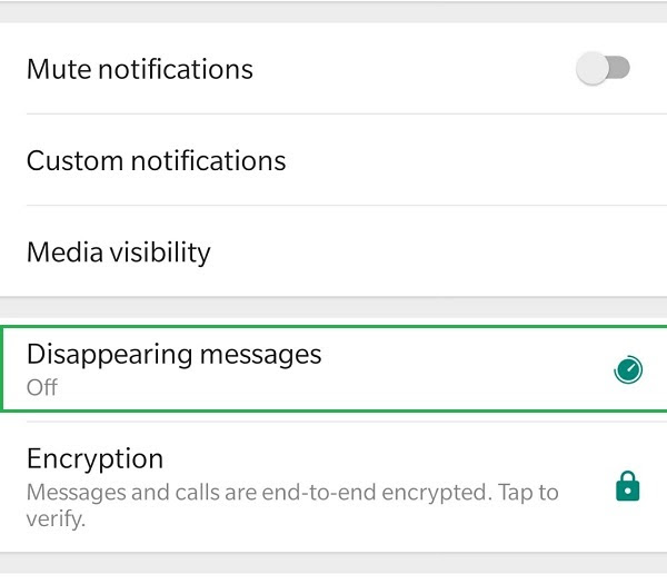 disparition des messages sur whatsapp 3