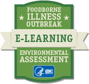 Image of e-learning on Environmental Assessment of Foodborne Illness Outbreaks logo