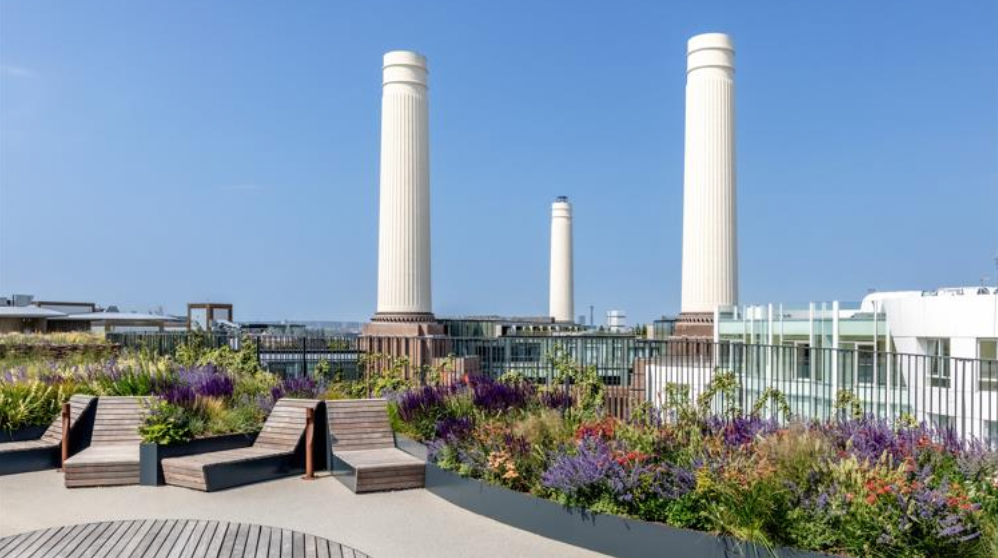 باترسي باور ستيشن (Battersea Power Station) تكشف عن الصور الأولى للوحدات السكنية الأكثر حداثة داخل إحدى أكبر حدائق الأسطح في لندن