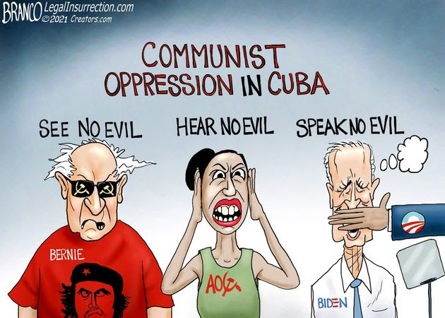 Cubans are protesting their socialist gov't Afb071521dAPR20210715054504