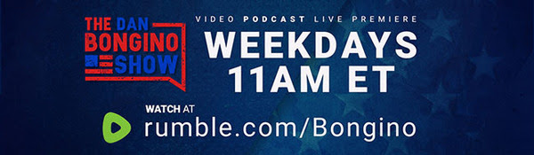 The Dan Bongino Show Live Premieres on Rumble at 11AM ET