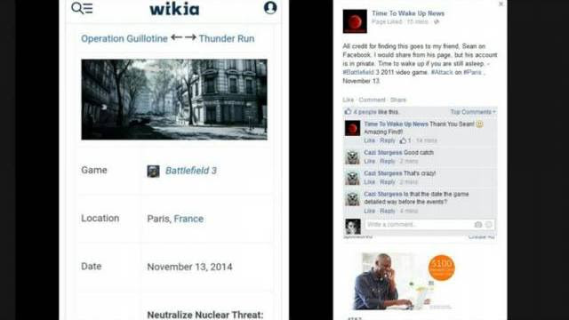 Dahboo77: Battlefield 3 Predict the November 13th Events In Paris