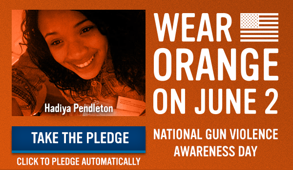 Wear Orange on June 2: Take the Pledge