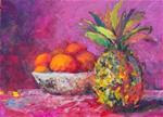 Fruit Bowl, Contemporary Still Life Paintings by Arizona Artist Amy Whitehouse - Posted on Monday, December 8, 2014 by Amy Whitehouse