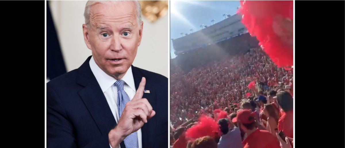 Fans Loudly Chant ‘F**k Joe Biden’ During The Ole Miss/LSU Game