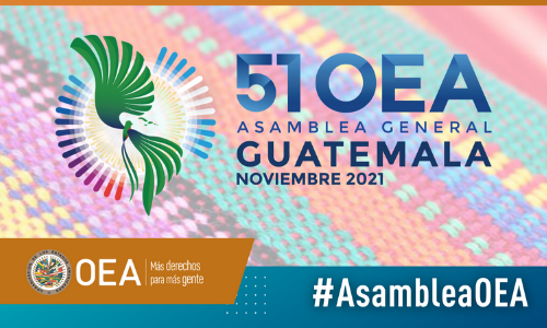 Guatemala propone lema de la Asamblea General de la OEA y que sea de modo virtual