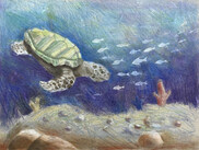 Winner-pre-k-2-Zoe-H-grade-2-AZ-The-Loggerhead-Sea-Turtle-Under-the-Sea