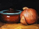Onion and bowl - Posted on Friday, January 9, 2015 by Aleksey Vaynshteyn