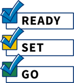 Ready, Set, Go with Checkmarks