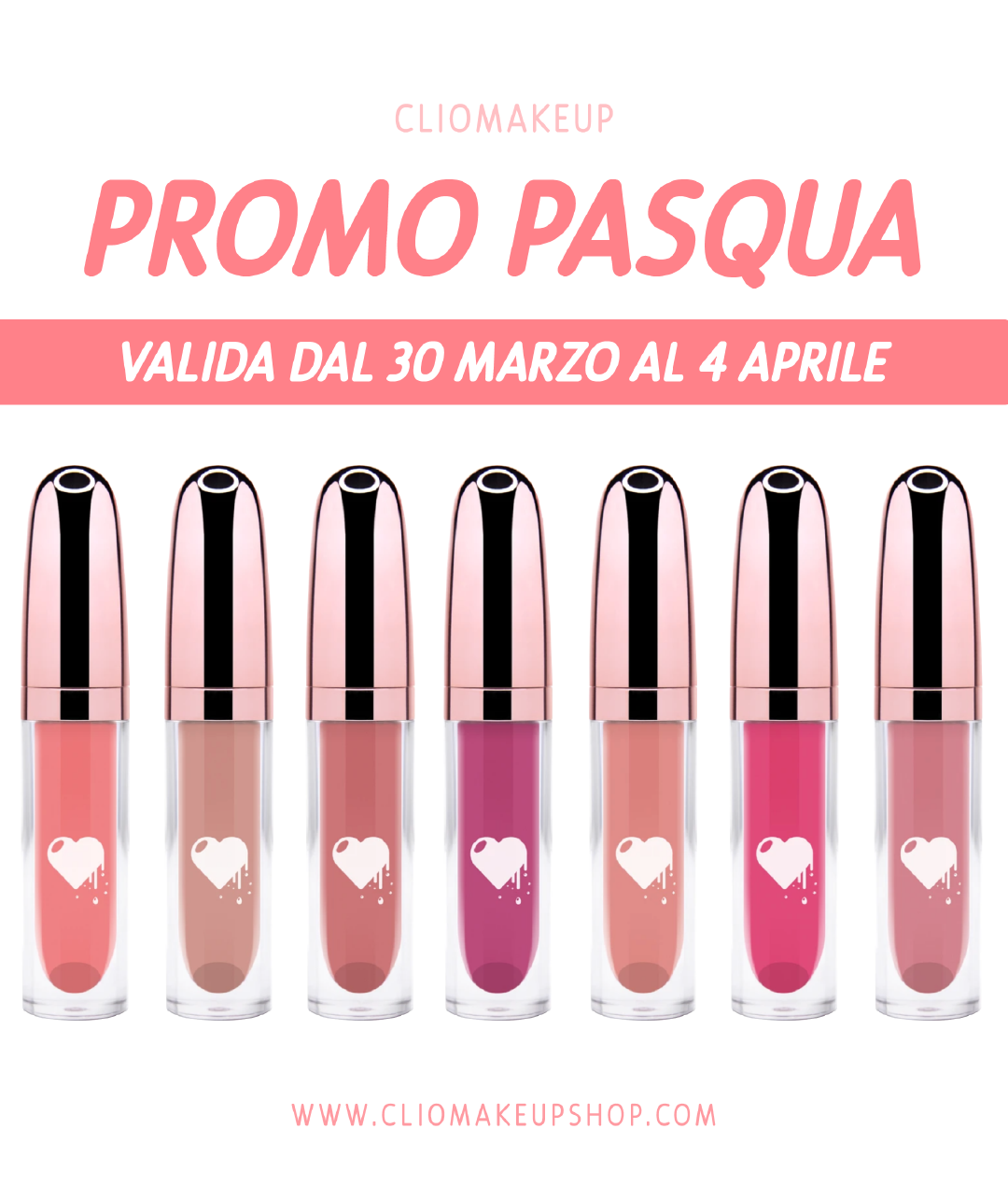 Cliomakeup cliomakeupshop liquidlove promo pasqua