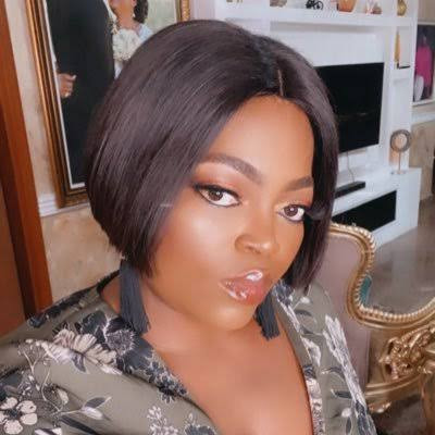 Funke Akindele responds after fan called her stingy for not doing giveaway