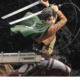 Attack on Titan ArtFX J Eren Yeager Statue