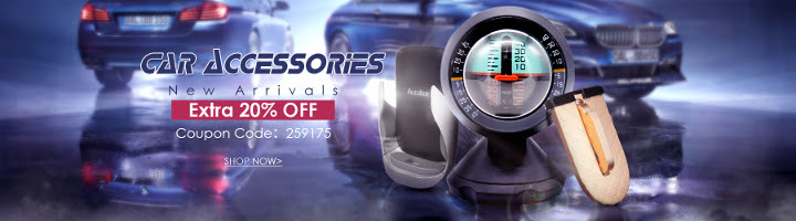 20%off for Car Accessories