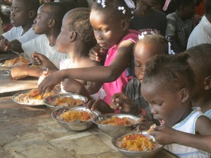 a few girls eating a few girls eating