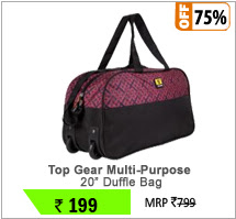 Top Gear Multi-Purpose 20inch Duffle Bag with Wheels