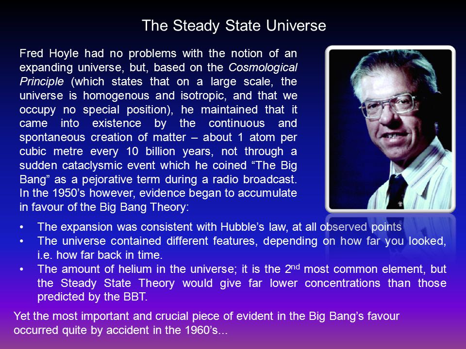 Image result for steady state universe